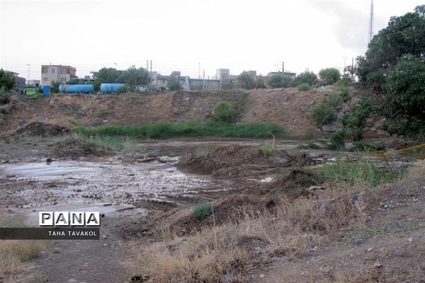 باران سیل آسا در شهرستان پردیس