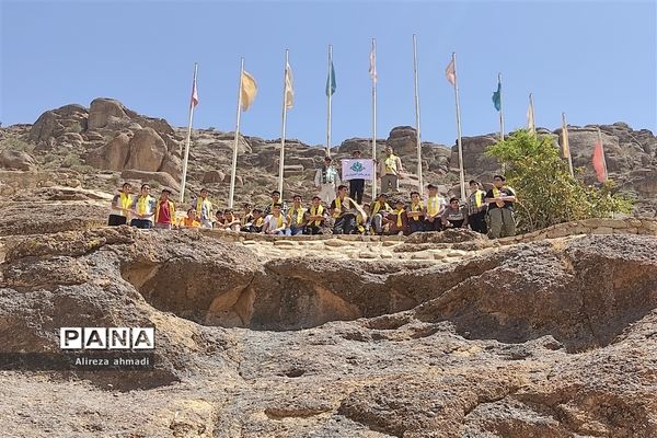 برگزاری اردو یک روزه پیشتازان پسر استان لرستان