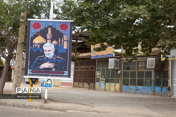 سیاه‌پوش شدن خیابان‌های خلیل‌آباد در ماه محرم