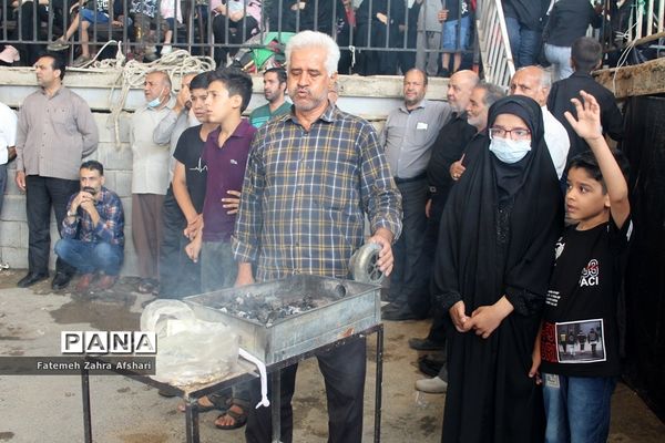 مراسم سنتی سیاه‌پوشان در حسینیه عمرانکو سمنان