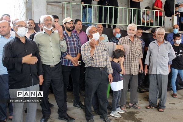 مراسم سنتی سیاه‌پوشان در حسینیه عمرانکو سمنان