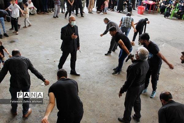 مراسم سنتی سیاه‌پوشان در حسینیه عمرانکو سمنان
