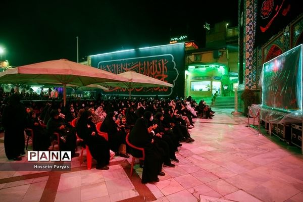 عزاداری شب سوم محرم در امام‌زاده صالح(ع)