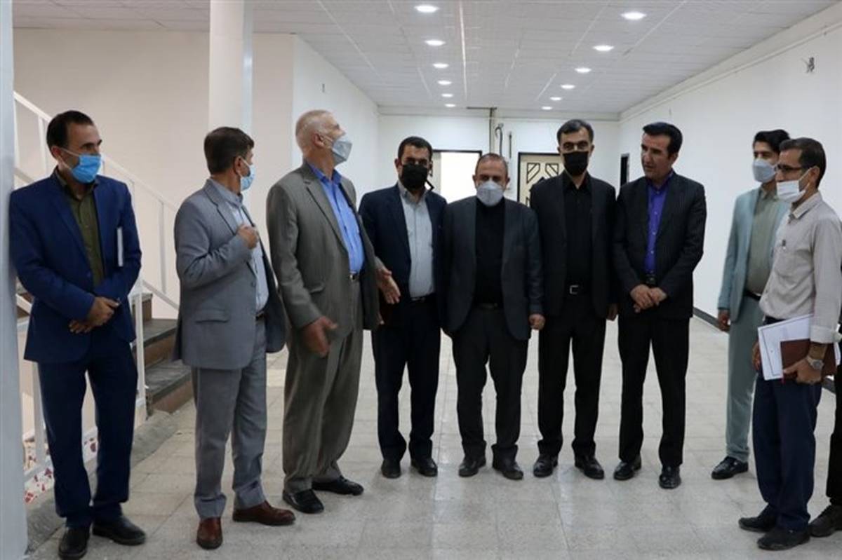 طبقه دوم درمانگاه فرهنگیان  گچساران افتتاح شد