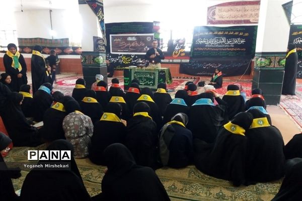 برگزاری همایش دختران بانوی بهشت ویژه دانش‌آموزان عضو سازمان دانش‌آموزی درشهرستان سرچهان