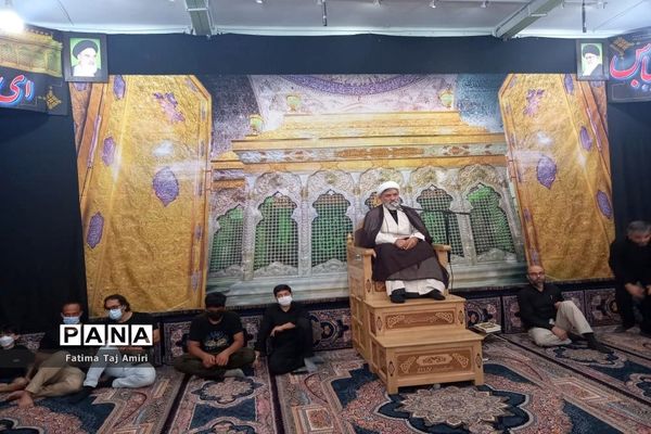 مراسم شب چهارم محرم در مسجد خاتم الانبیا (ص) شهرستان بوشهر