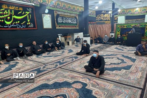 مراسم شب چهارم محرم در مسجد خاتم الانبیا (ص) شهرستان بوشهر