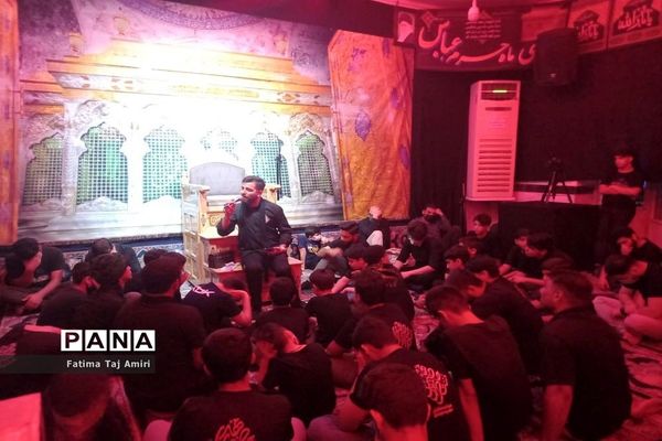 مراسم شب چهارم محرم در مسجد خاتم الانبیا (ص) شهرستان بوشهر