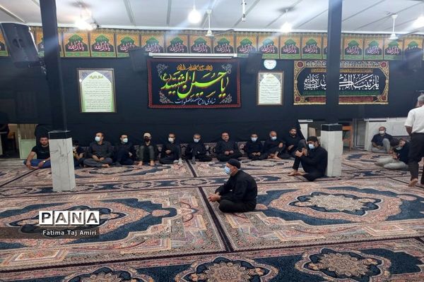 مراسم شب چهارم محرم در مسجد خاتم الانبیا (ص) شهرستان بوشهر