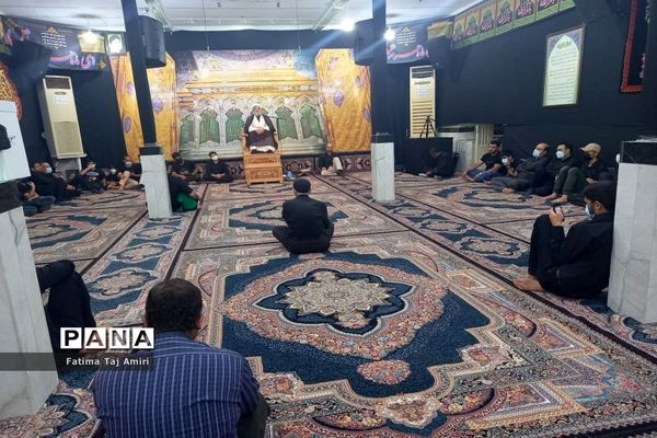 مراسم شب چهارم محرم در مسجد خاتم الانبیا (ص) شهرستان بوشهر