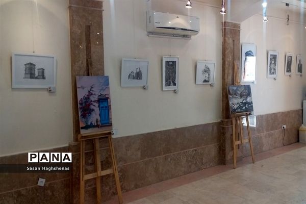 نمایشگاه نقاشی گروهی بازباران دراسلامشهر