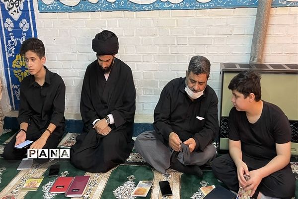 مجلس عزای امام حسین (ع)  در اداره آموزش و پرورش ناحیه یک اهواز