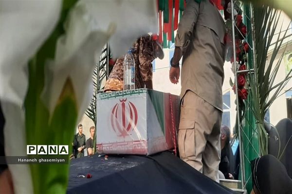 مراسم استقبال از شهید مدافع حرم «مصطفی تاش موسی» درشهرستان  عباس آباد