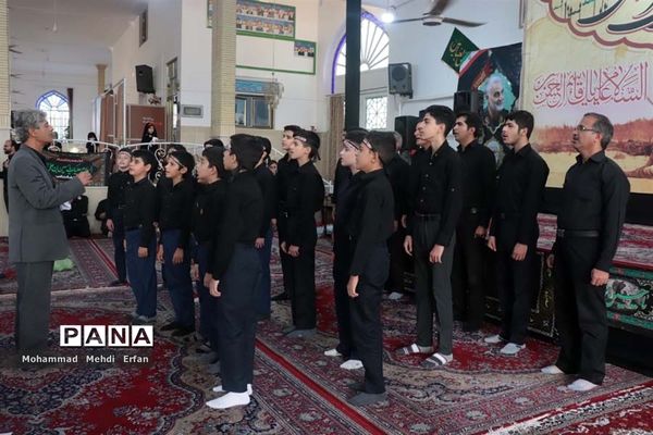 برگزاری سوگواره احلی من العسل در آباده