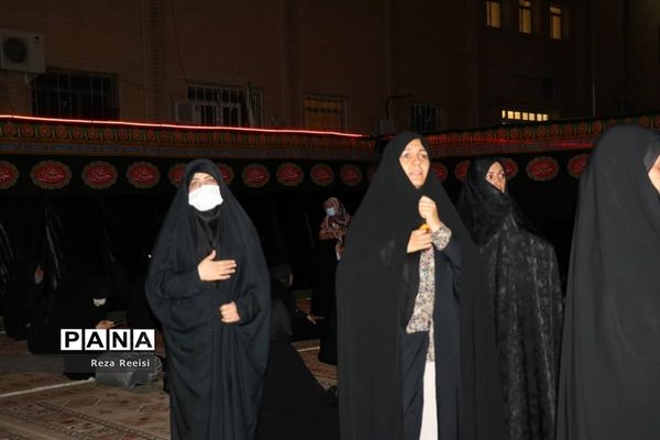 عزاداری هیات مذهبی فرهنگیان شیراز در شب ششم محرم
