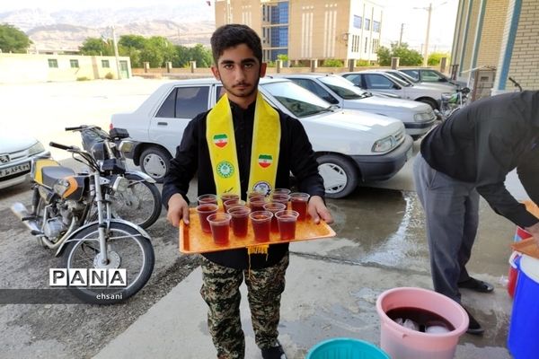 برگزاری سوگواری احلی من العسل شهرستان چرام