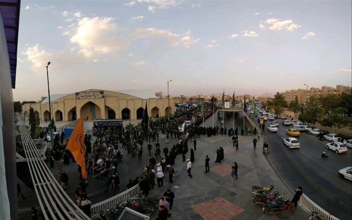 مراسم تشییع پیکر پاک و مطهر٣ شهید تازه تفحص شده دفاع‌مقدس در اصفهان