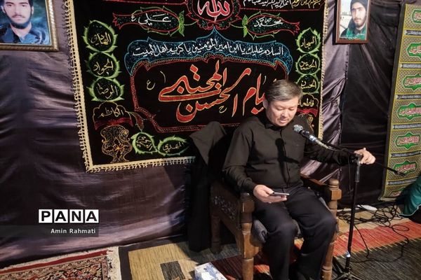 برگزاری مراسم عزاداری فرهنگیان ناحیه ۴ شیراز