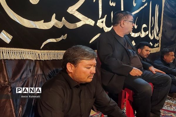 برگزاری مراسم عزاداری فرهنگیان ناحیه ۴ شیراز