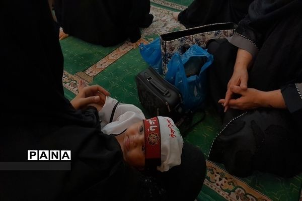 همایش شیرخوارگان حسینی  در مسجد جامع شهرستان ‌قرچک