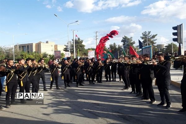 حرکت دستجات عزاداری در شهرستان فلاورجان