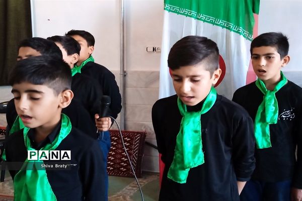 همایش شیرخوارگان حسینی در تکیه علی اصغری کندر