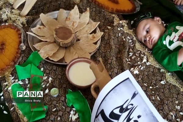 همایش شیرخوارگان حسینی در تکیه علی اصغری کندر