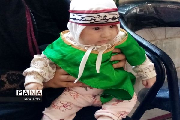 همایش شیرخوارگان حسینی در تکیه علی اصغری کندر