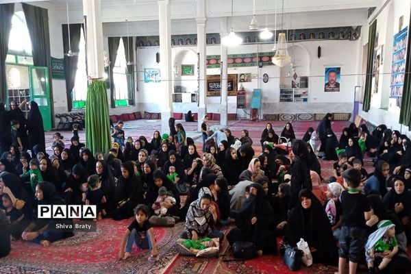 همایش شیرخوارگان حسینی در تکیه علی اصغری کندر