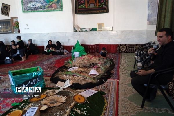 همایش شیرخوارگان حسینی در تکیه علی اصغری کندر