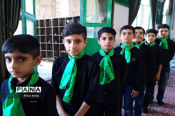 همایش شیرخوارگان حسینی در تکیه علی اصغری کندر