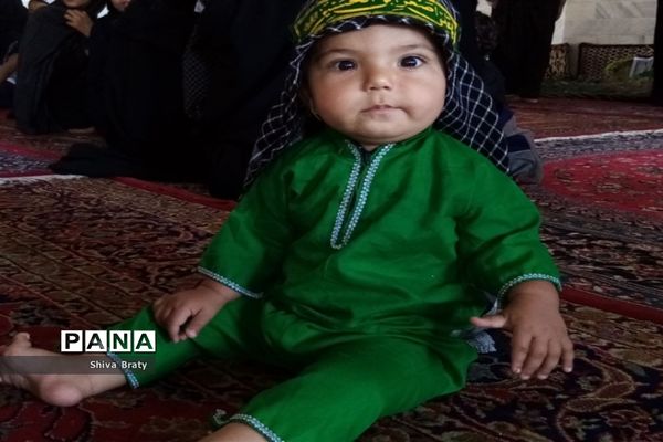 همایش شیرخوارگان حسینی در تکیه علی اصغری کندر