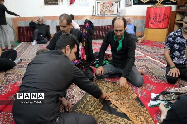 سوگواری محرم در روستای زید میاندورود