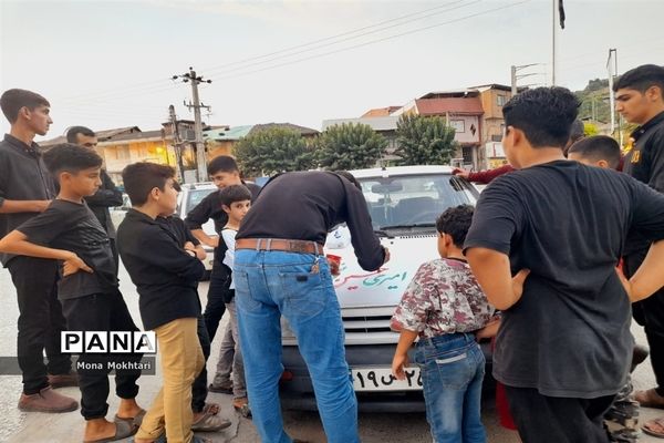 ماشین‌نویسی رایگان به نیت ابا عبدالله حسین (ع)‌ در روستای داربکلا