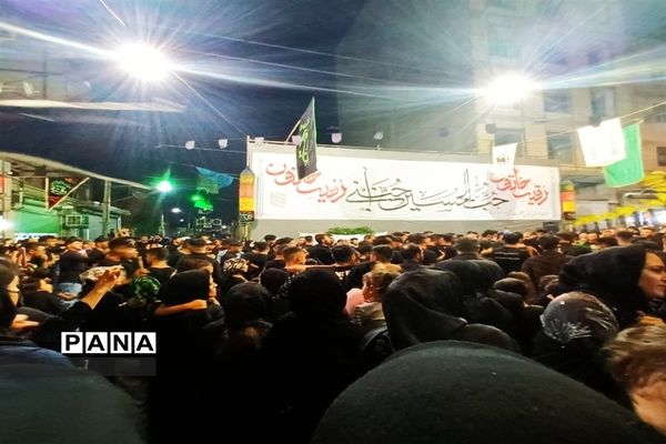 برگزاری مراسم عزاداری امام حسین(ع)در شهرستان بهارستان