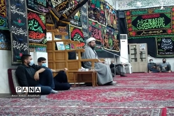 مراسم عزاداری محرم در مسجد امامزاده عبدالمهیمن بوشهر