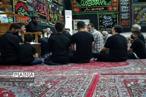 مراسم عزاداری محرم در مسجد امامزاده عبدالمهیمن بوشهر