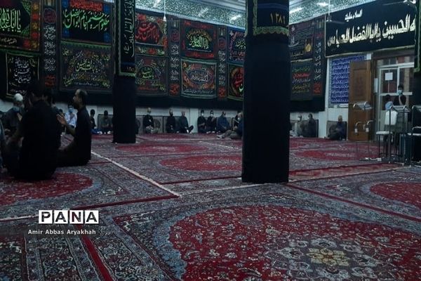 مراسم عزاداری محرم در مسجد امامزاده عبدالمهیمن بوشهر