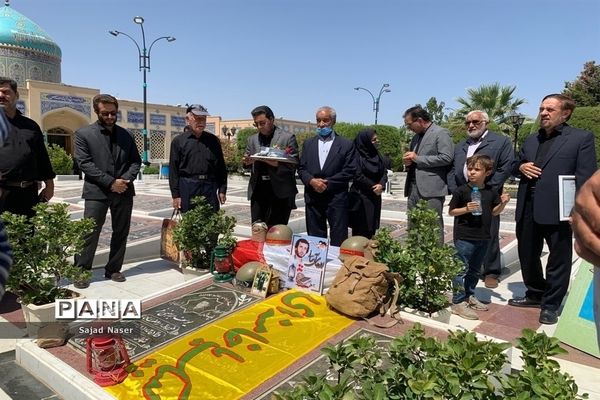 چهلمین سالگرد معلم شهید سردار یوسف براهنی‌فر در کاشمر