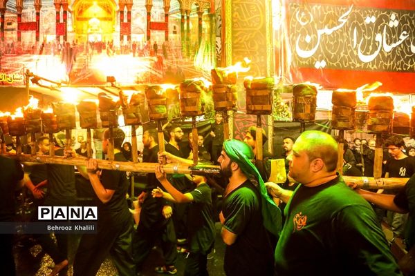آیین سنتی مشعل گردانی