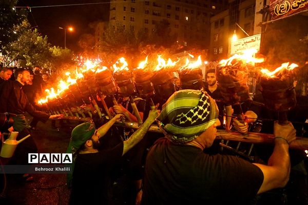 آیین سنتی مشعل گردانی