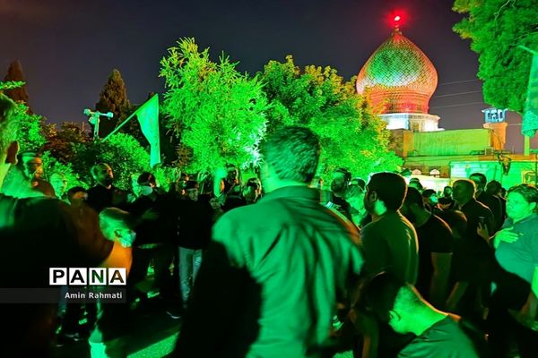 برگزاری مراسم عزاداری در حرم مطهر علی ابن حمزه (ع)