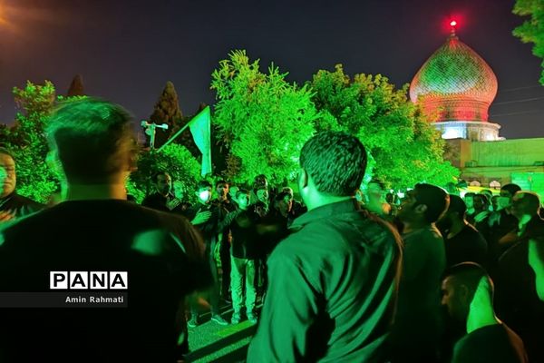 برگزاری مراسم عزاداری در حرم مطهر علی ابن حمزه (ع)