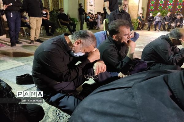 برگزاری مراسم عزاداری در حرم مطهر علی ابن حمزه (ع)