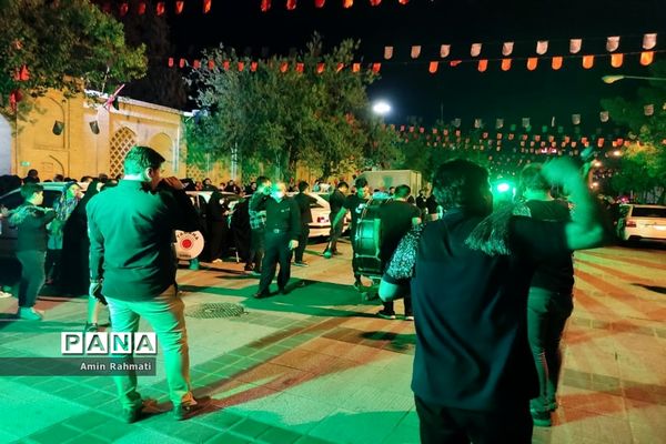 برگزاری مراسم عزاداری در حرم مطهر علی ابن حمزه (ع)