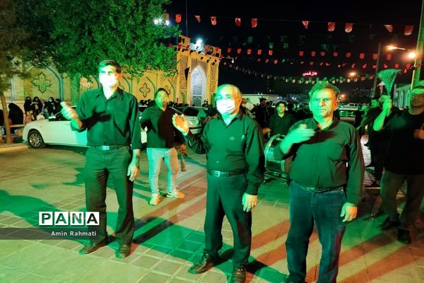 برگزاری مراسم عزاداری در حرم مطهر علی ابن حمزه (ع)
