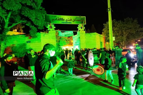 برگزاری مراسم عزاداری در حرم مطهر علی ابن حمزه (ع)