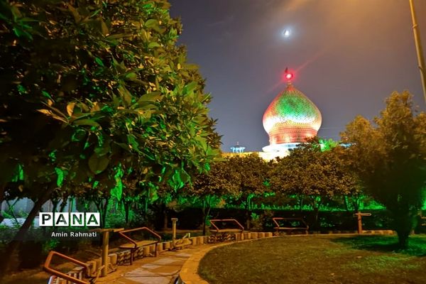برگزاری مراسم عزاداری در حرم مطهر علی ابن حمزه (ع)