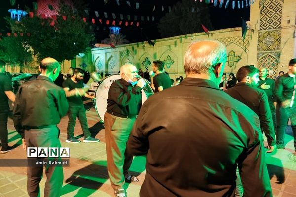 برگزاری مراسم عزاداری در حرم مطهر علی ابن حمزه (ع)