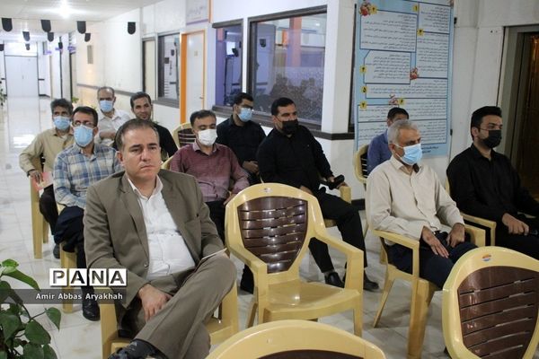 مراسم عزاداری محرم  و زیارت  عاشورا در اداره‌کل آموزش و پرورش استان بوشهر